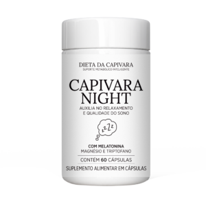 Capivara Night | Melatonina + Magnésio + Triptofano